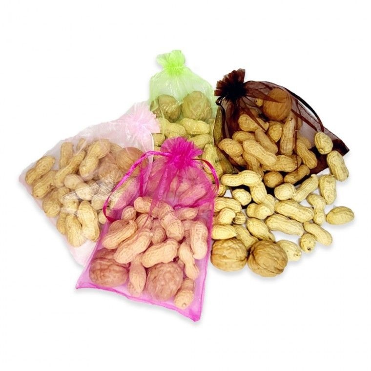 정월대보름 호두2알 + 부럼 견과류 피땅콩50g 망사주머니