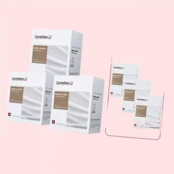 센텔리안24 멜라 브라이트닝 마스크팩 총 60매 (20eaX3박스)+3매 4640166
