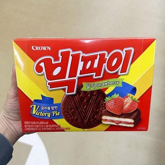 [에이알비티] 빅파이 딸기 12개입 216g