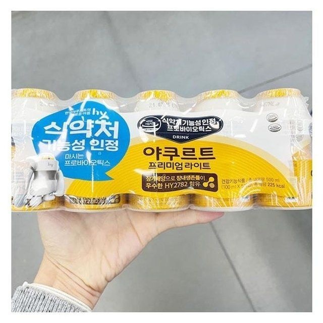 [한국야쿠르트] 야쿠르트 프리미엄 라이트 100mlX5개 a44365