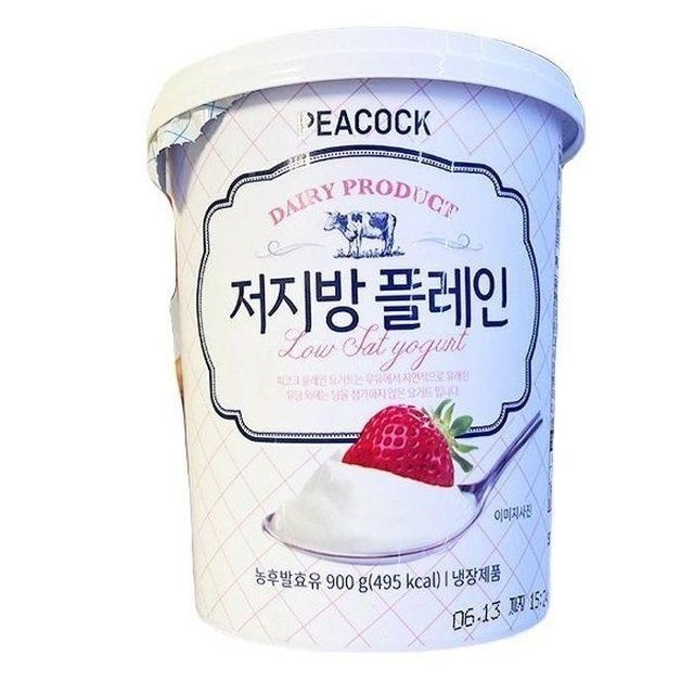 [피코크] 저지방 플레인 요거트 900g a40522