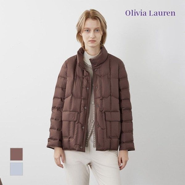 {매장정품} 올리비아로렌 레이저 퀼팅 점퍼_VOBKD3W9351 1306209