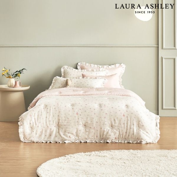 [롯데백화점] 로라애슐리 쥬빌레 60수 모달 간절기 차렵이불(S)150x210(R11F1JBA31)GN LE1221280007