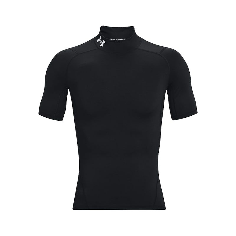 브랜드정품 언더아머 히트기어 아머 컴프레이션 모크넥 반팔티 1372586-001 329856