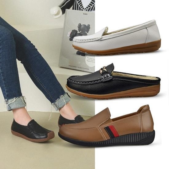 유세븐 가죽 컴포트화 최종시즌마감 균일가 12900원 마지막 세일 3145930