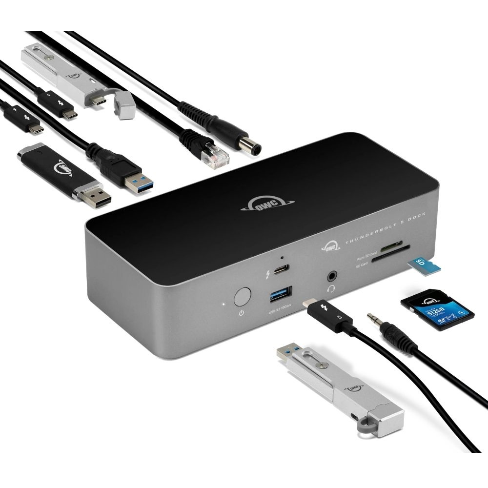 위즈플랫 OWC Thunderbolt 5 Dock 11-in-1 도킹스테이션