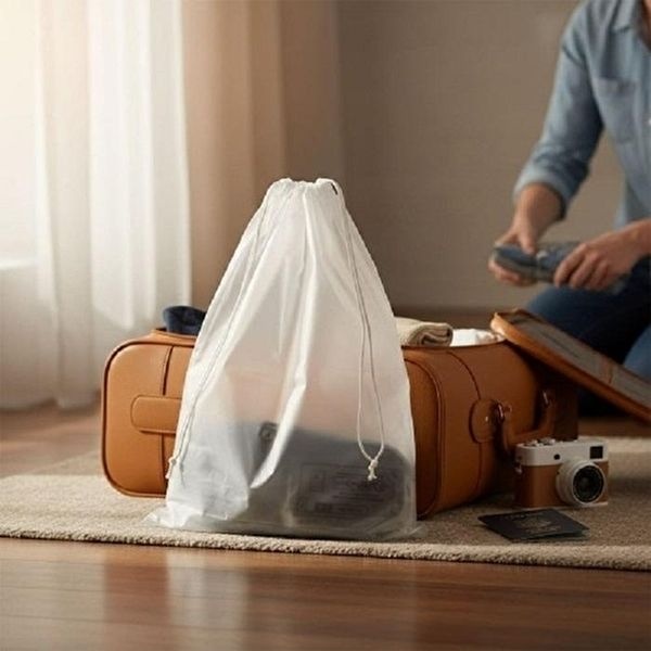 [셀러허브 패션][블로썸스틸] 반투명 여행용 수납 파우치 30x40cm 10P (47217233)