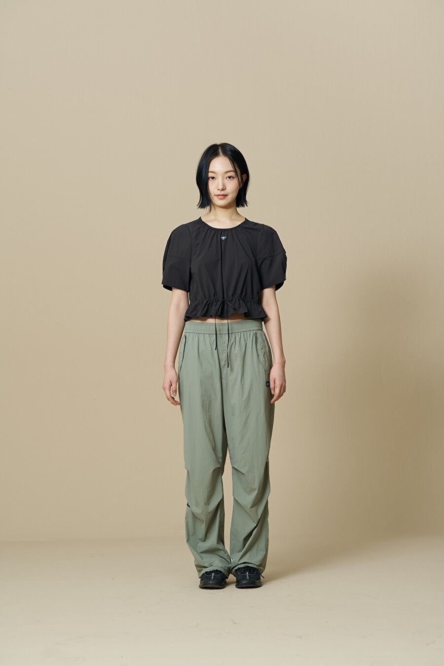 [롯데백화점] 비비씨어스 BE41PC53U440 릴렉스 에코 패러슈트 팬츠_Olive