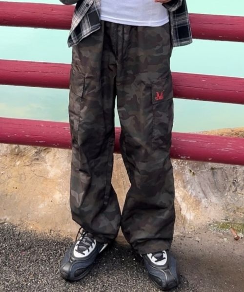 MUCENT MUCENT 크리프 카모 폴리 카고 팬츠 남녀공용 2컬러 P00000OY 886726