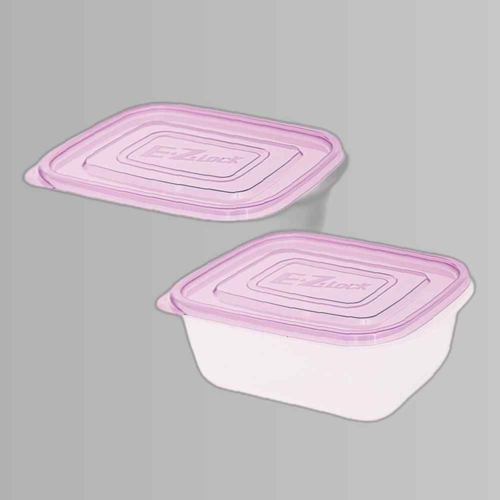 주식회사 락앤락 락앤락 이지락 HLE6300 520ml 2매입 락앤락밀폐용기 지퍼락 플라스틱용기 찬통 냉장고정리용기