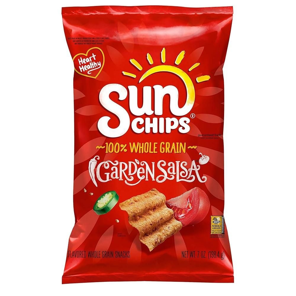 [해외] 썬칩 홀그레인 198.4g 4팩 가든 살사 SunChips Garden Salsa, 7 Oz
