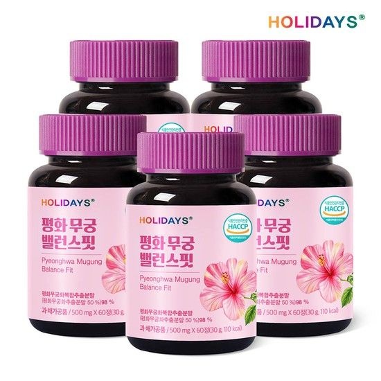 평화무궁 밸런스핏 60정 5병 (10개월분)