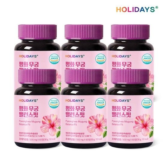 평화무궁 밸런스핏 60정 6병 (12개월분)