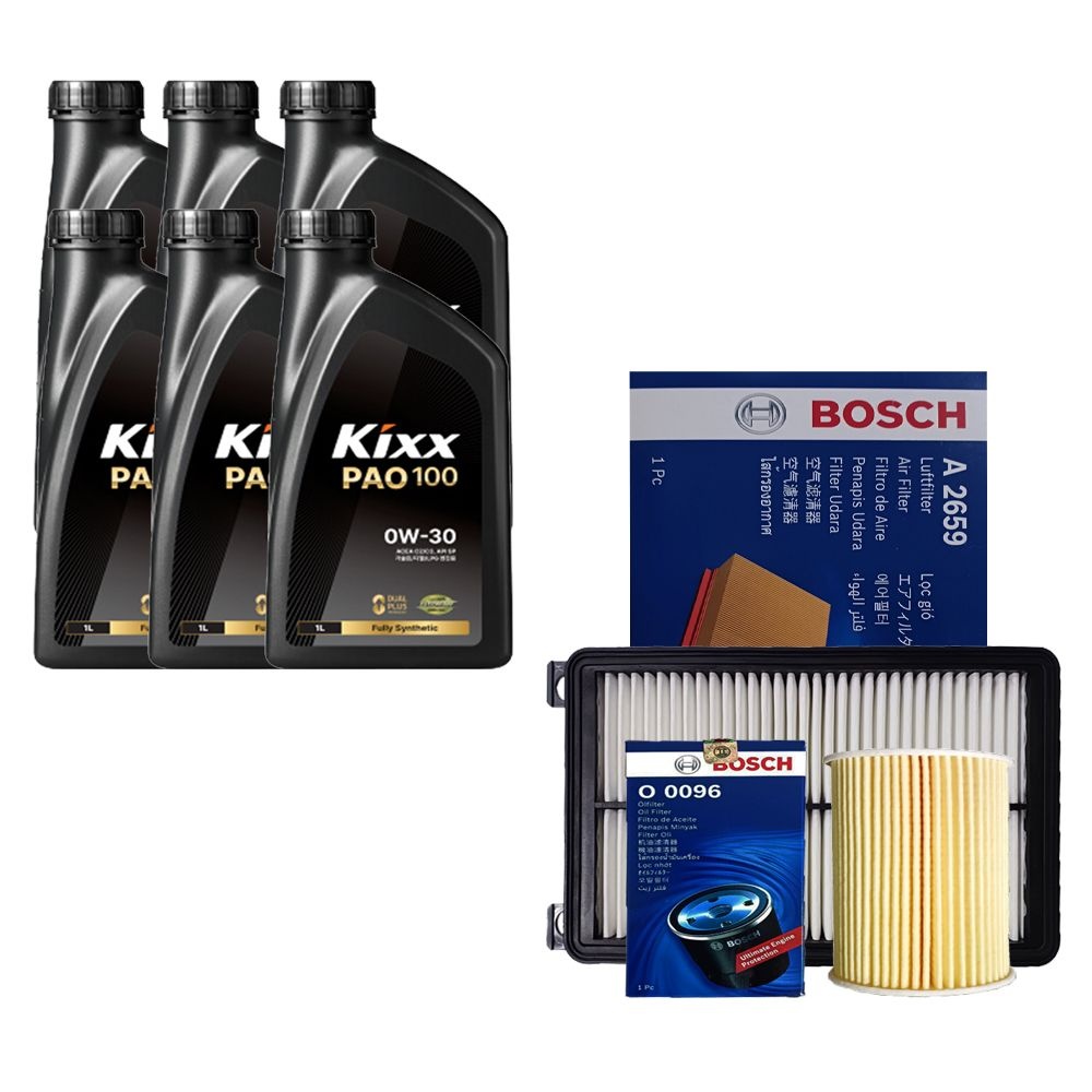 킥스 더뉴카니발(YP) 디젤 킥스 PAO100 0W30 6L 엔진오일 필터 세트