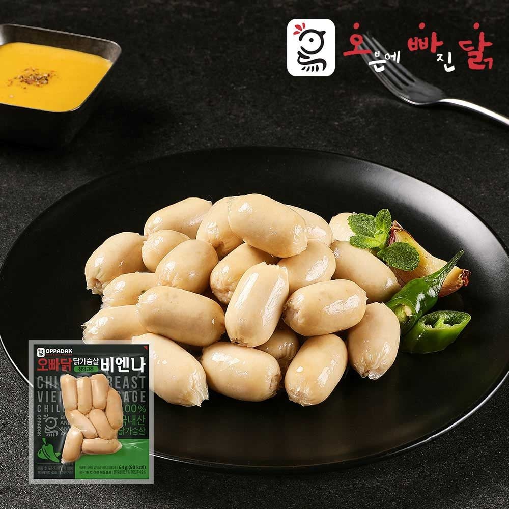 [온누리상품] [오빠닭] 닭가슴살 비엔나 청양고추 5팩