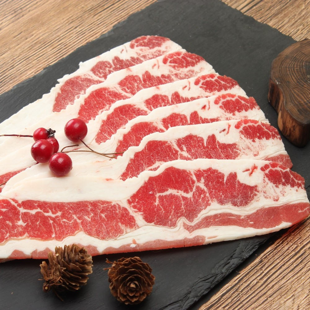 [바라던]수입산 냉동 우삼겹 500g 1팩/2팩