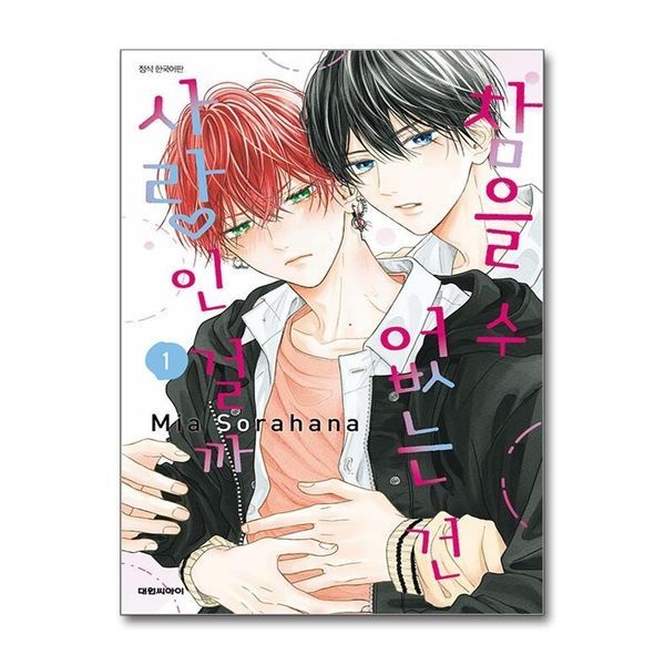 [보리보리]참을 수 없는 건 사랑인 걸까 1 권 만화 책