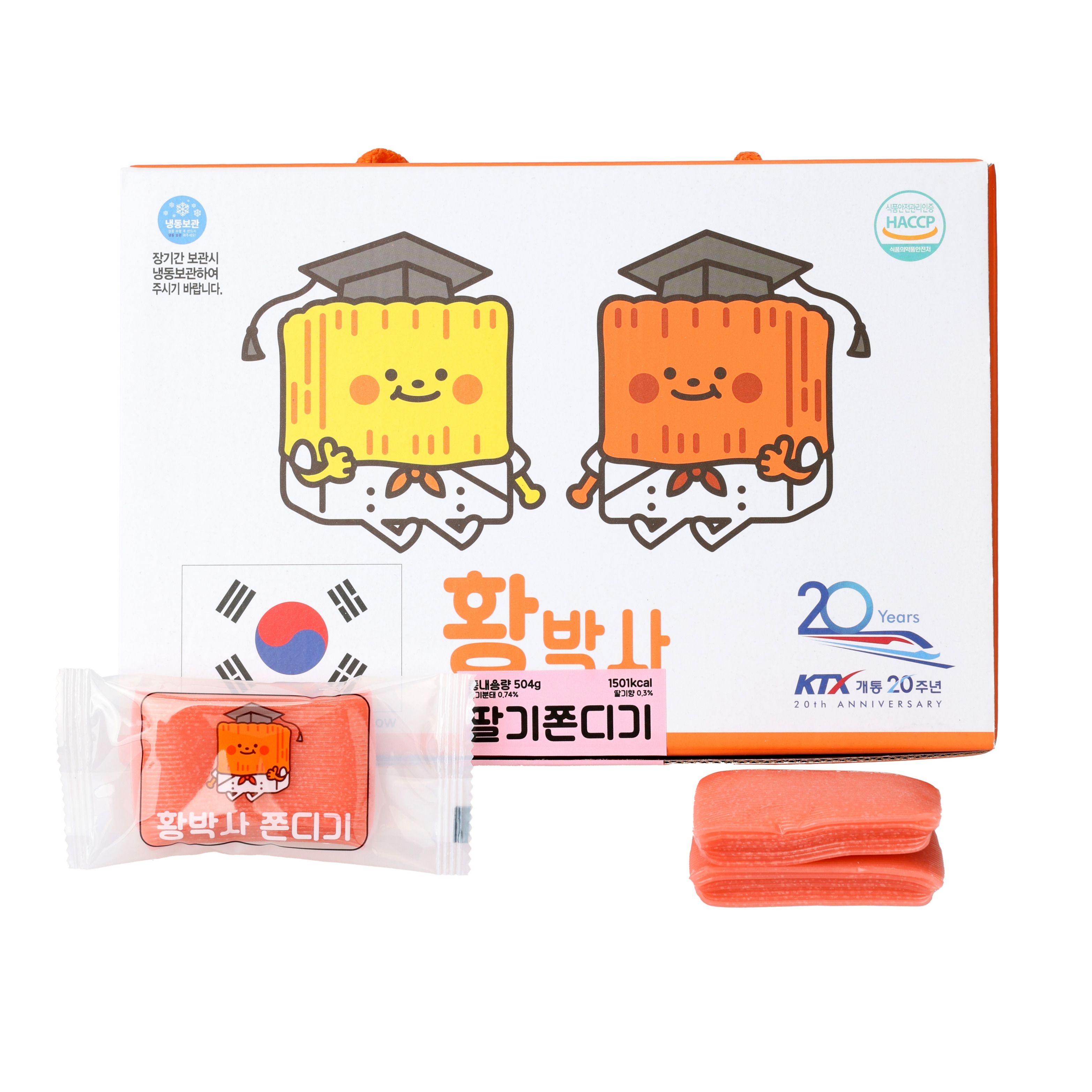 놀면뭐하니 원조 황박사 딸기맛 목포쫀드기 12개입 504g / 목포밥통쫀드기  쫀디기 무방부제