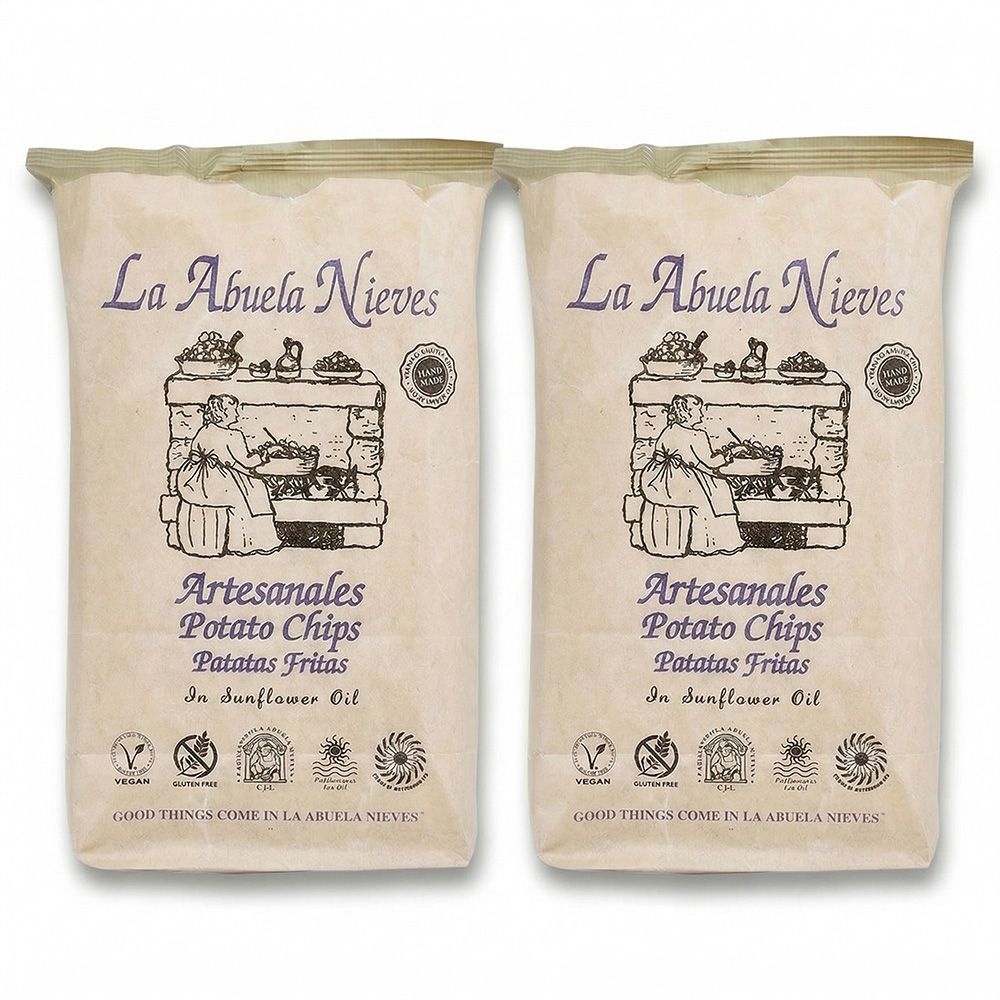 LA ABUELA NIEVES 스페인 라아부엘라 니에베스 포테이토 칩 감자 튀김 스낵 150g 2봉 / 디저트 어린이 간식 고급 수입과자