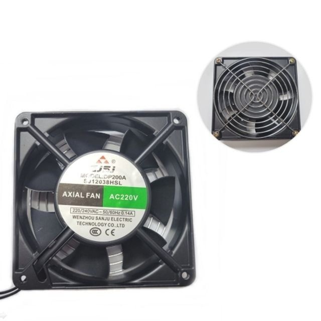 포카라 쇼핑몰 220V 12038 AC 쿨링팬 120mm 쿨러 무소음 냉각팬 팬망