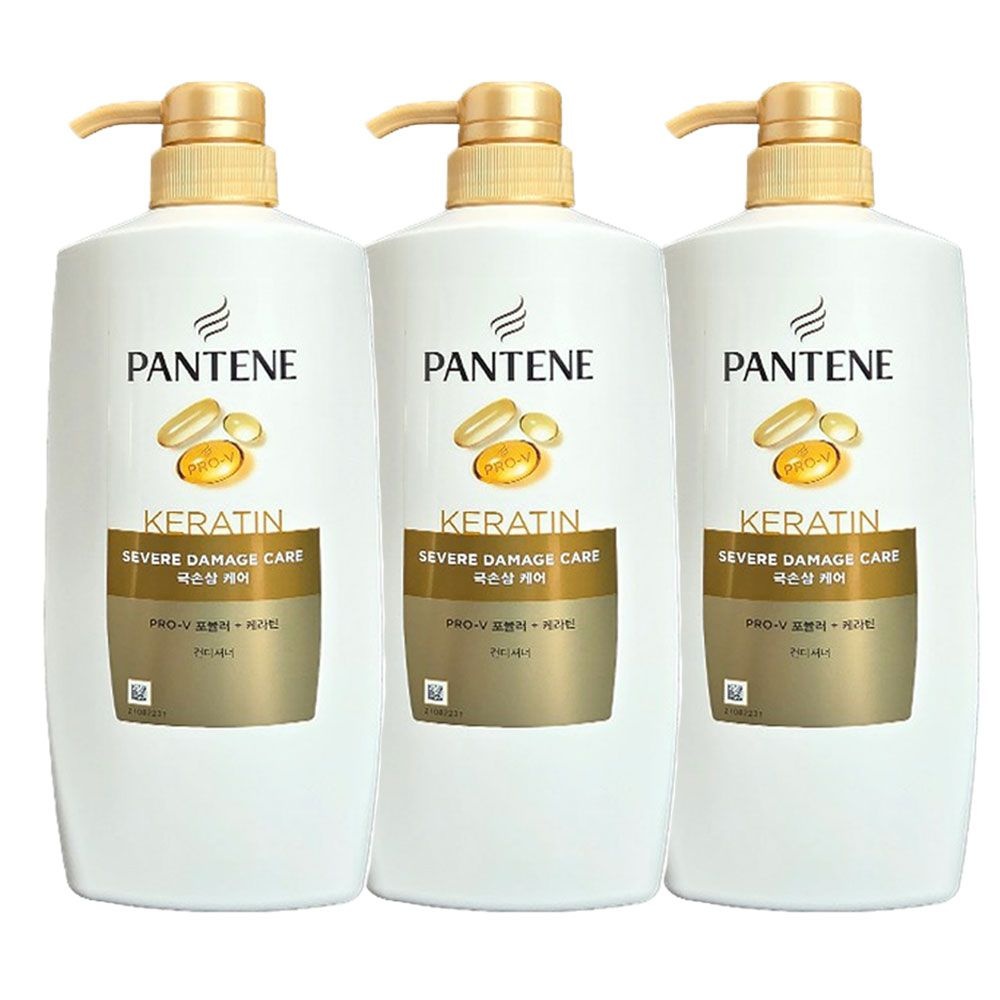 팬틴 극손상케어 컨디셔너 750ml x 3개 손상모발 케어 린스