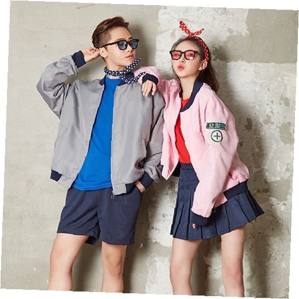 ANHELON 학생용 교복 후드 집업 봄가을 간절기 캠퍼스 통학 데일리 활동성 좋은 경량 점퍼