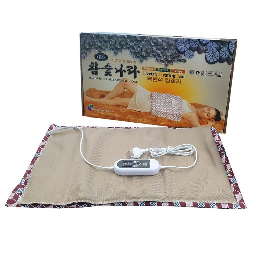 보온담요 맥반석 참숯나라 찜질 찜질기 전기찜질기 온열매트