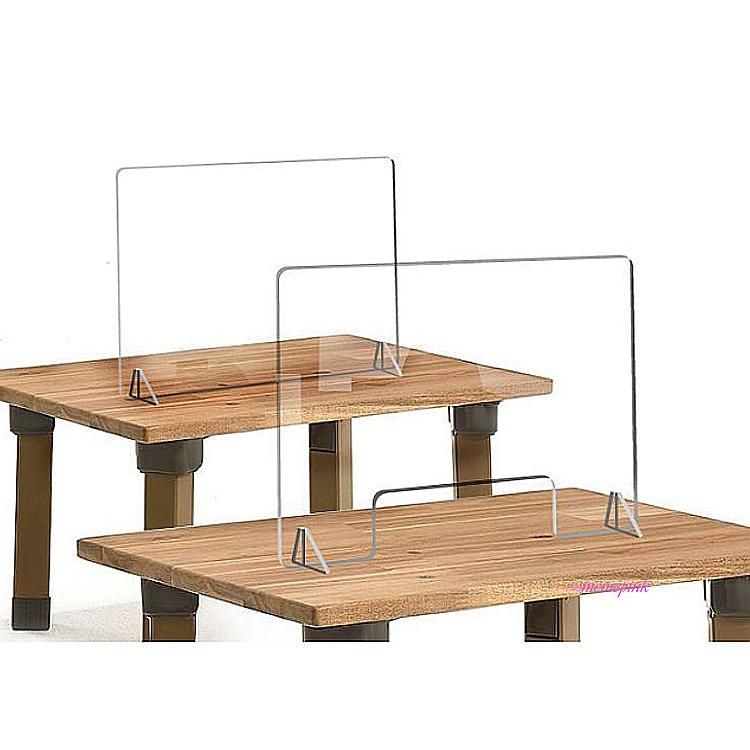 식당칸막이 교실 앞가림막2종 거실 칸막이벽 1분조립 간편조립 아크릴 투명 학교 회사 공장opq326