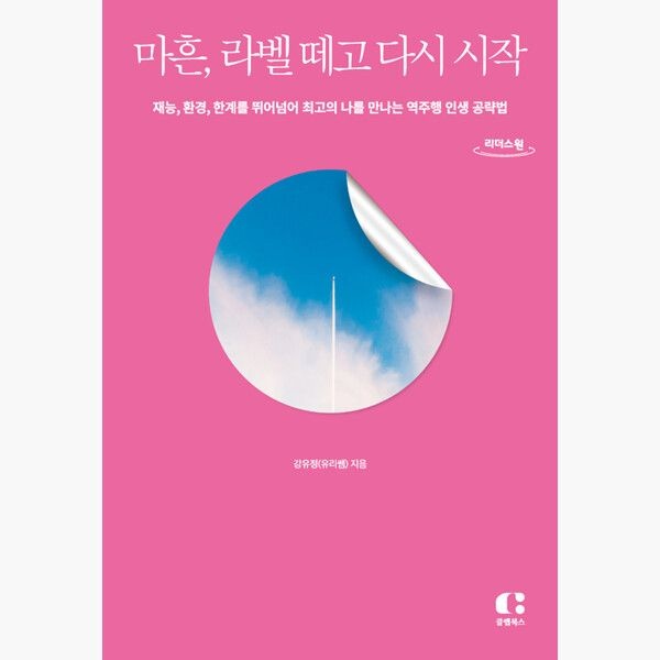 (큰글자도서) 마흔 라벨 떼고 다시 시작 - 재능 환경 한계를 뛰어넘어 최고의 나를 만나는 역주행 인생 공략법 -