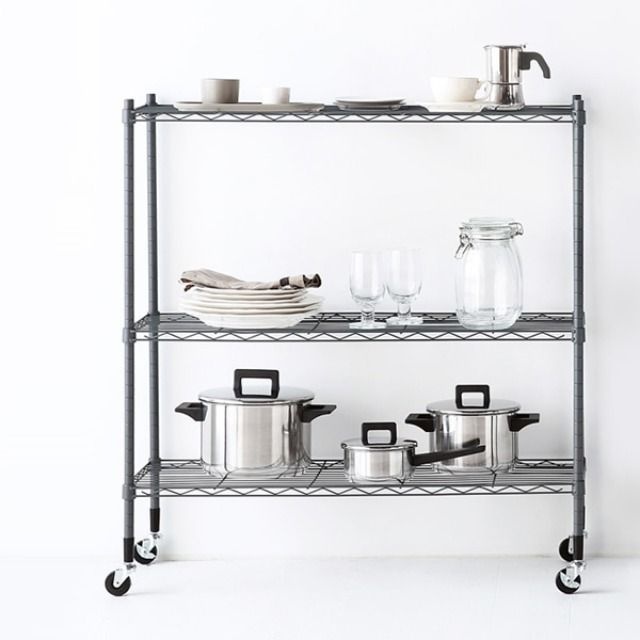 RACKEY 900 선반 3단 900900 바퀴포함 당일발송