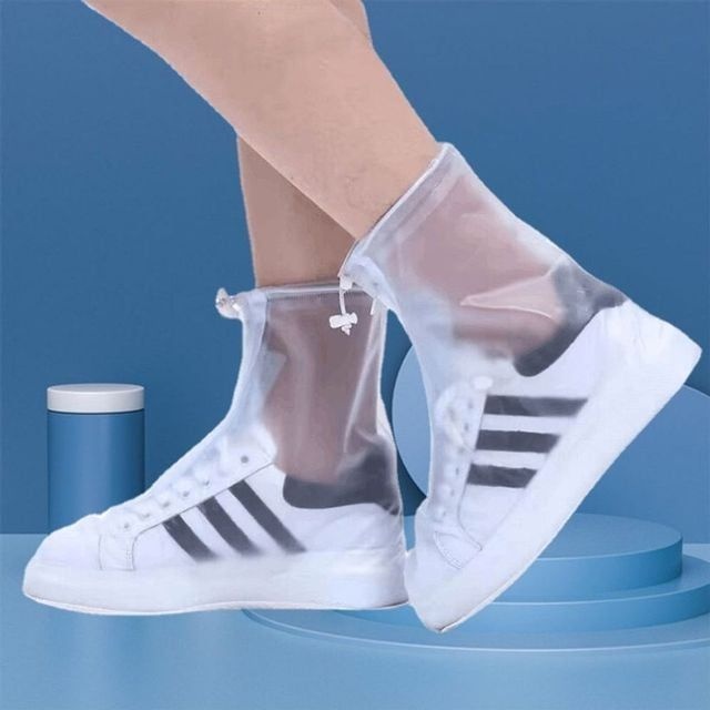 신발방수커버 투명 비닐 장화 레인슈즈(숏) 장마 폭우 폭설 신발비닐 비닐장화 비오는날 방수신발