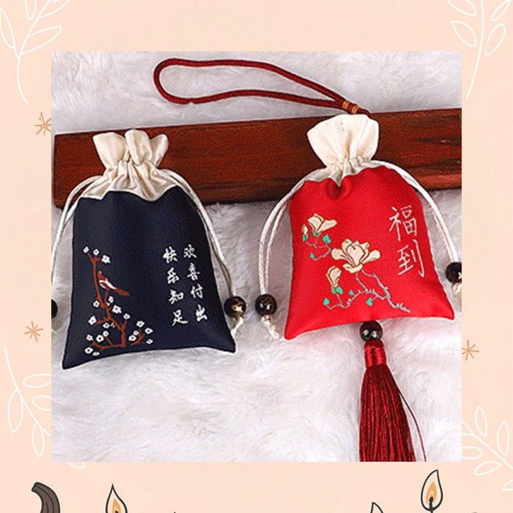 미니 복주머니 설날 전통 고급 자수 선물 명절