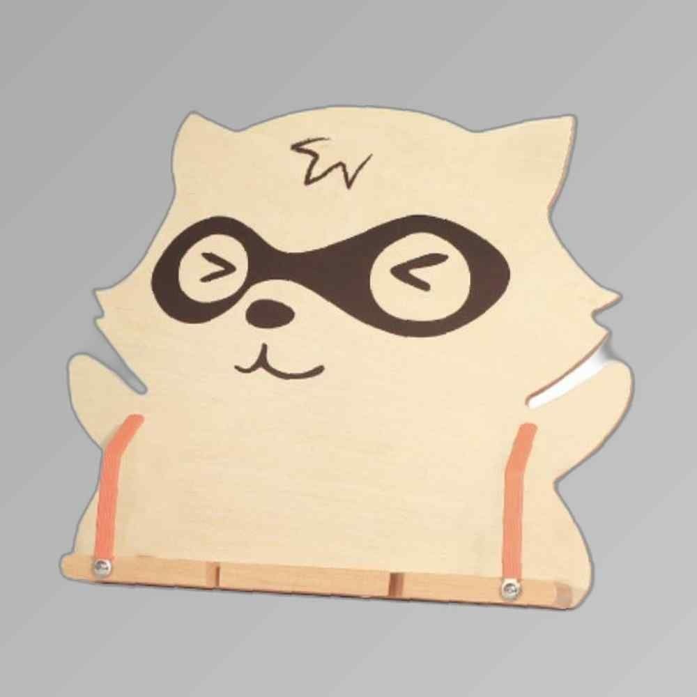 원목 캐릭터 독서대 너구리독서대 부엉이독서대 원목독서대 어린이독서대 캐릭터독서대