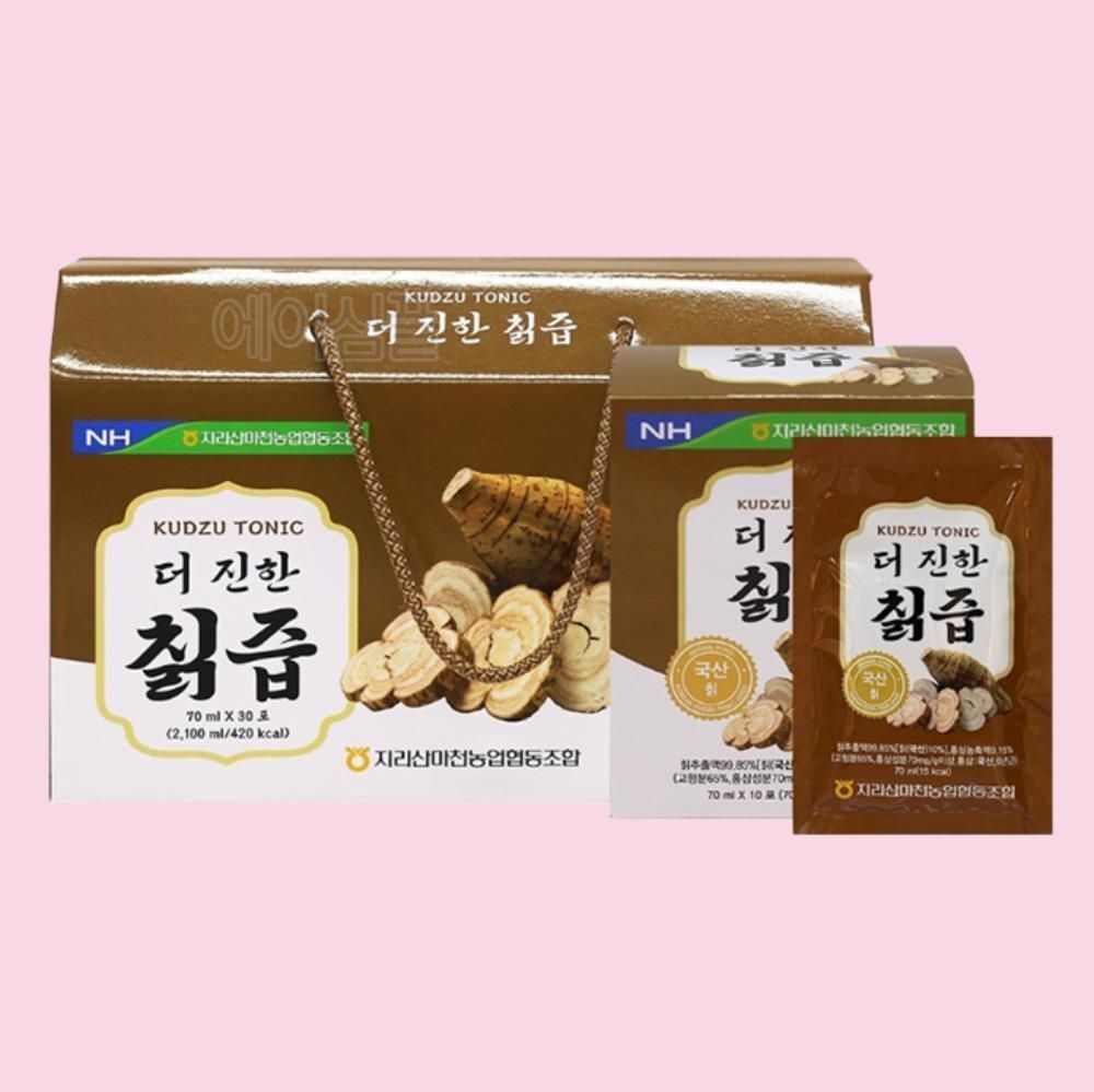 국내산 칡 엑기스 칙즙 진액 갱년기 칠즙 부모님 건강즙 선물용