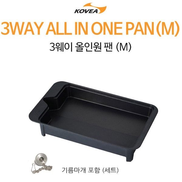 코베아 전골팬 M 3웨이올인원 구이바다 전용팬 M KGG-0904P KECN9GZ-01 ko7