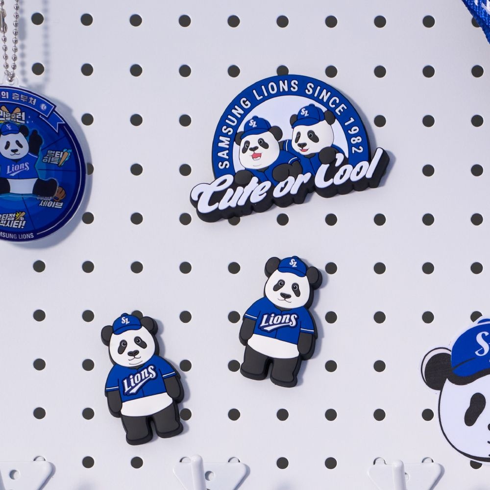 에버랜드리조트 삼성라이온즈 X 바오패밀리 바오패밀리 PVC 마그넷
