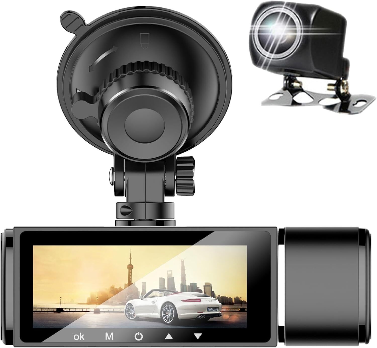 [해외] Fahraufzeichnungsbildschirm Auto Vorne Innen Hinten berwachung Monitore Mit WiFi-Funktion Hohe Aufls