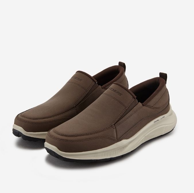 [롯데백화점] 스케쳐스USA 스케쳐스 남성 캐쥬얼 레더 슬립온 이퀄라이저 2종 LE1220772168