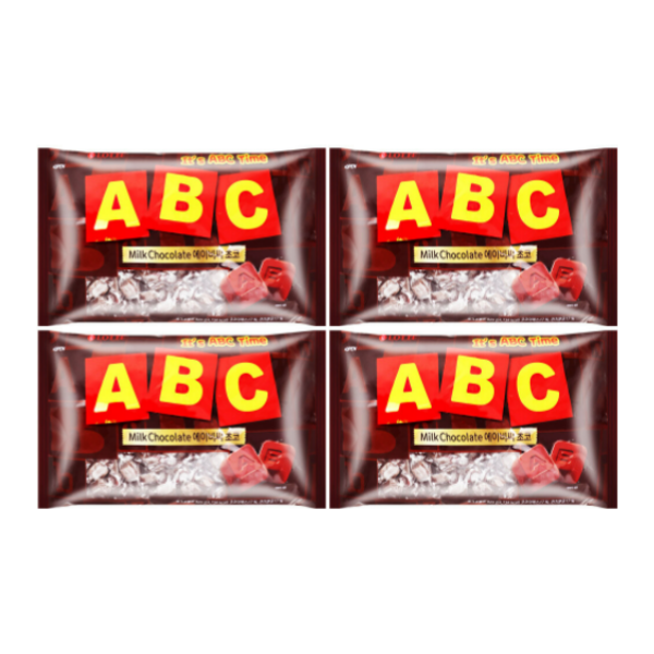 롯데웰푸드 ABC 초코 829g 4개