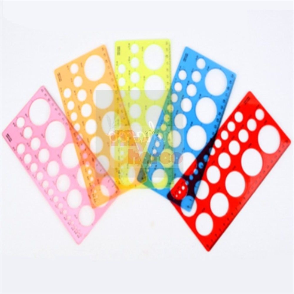 마이하루 원형 도형자 패턴자 아트템플릿자 원형자