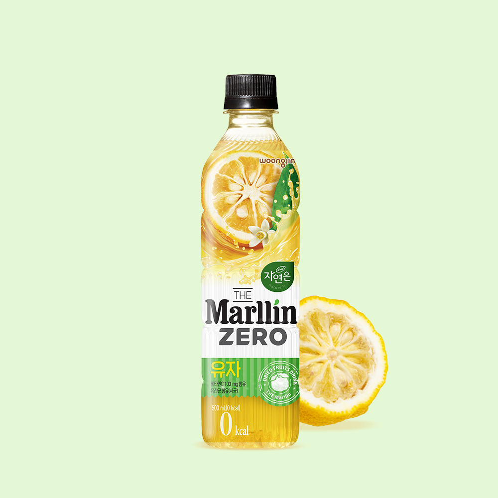 자연은 더말린 제로 유자 500mL 20개