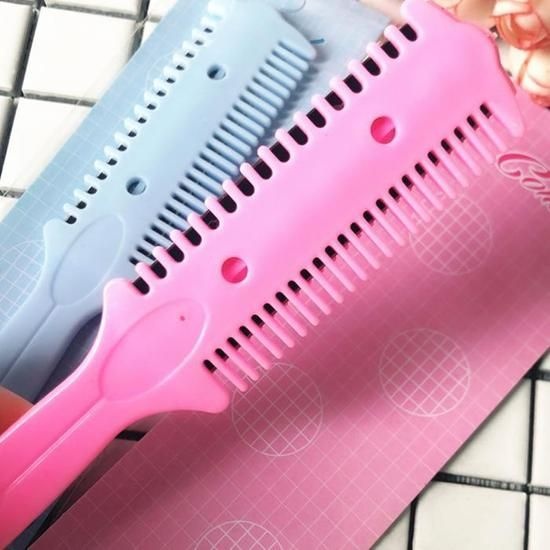 SELLERHUBSHOP 셀프 머리손질 앞머리 커트 빗 나이프 DD-10332 257365