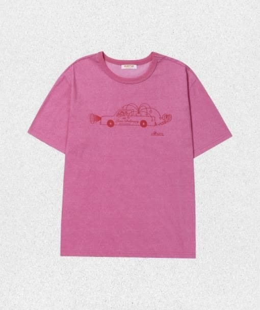 <매장정품> 밈더워드로브 MIMTHEWARDROBE 러브딜리버리 티셔츠핑크 MW251HT5PK 1422822