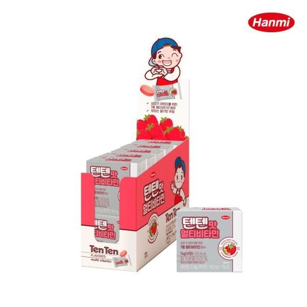 [한미] ♡텐텐맛 멀티비타민 1박스 (4g x 4정 x 10박스)