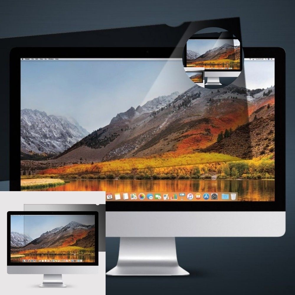 3M 17인치 모니터 블랙 노트북화면보호기 모니터보호필름 모니터사생활보호