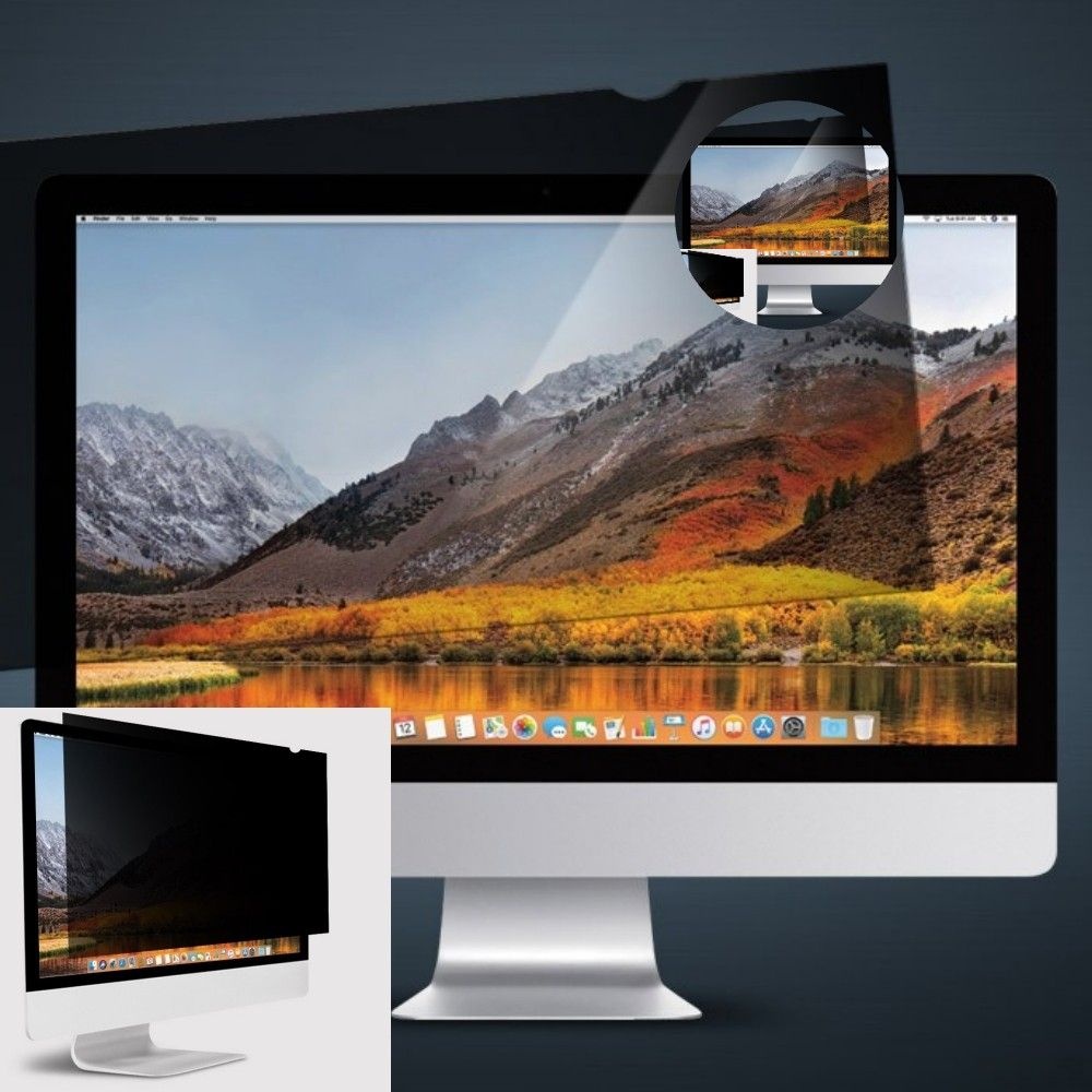 3M 23.8인치 와이드 16:9 블랙 개인정보보호필름 모니터보안기 시력보호필름