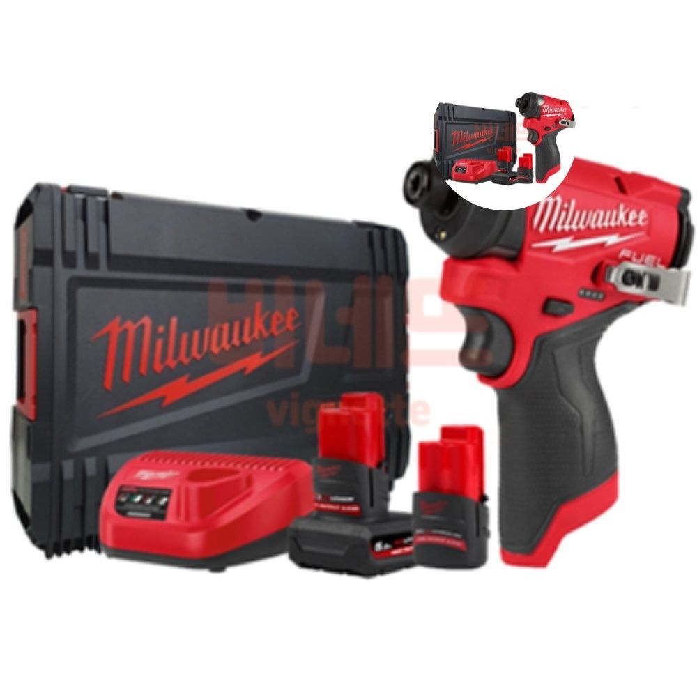 씨앤알코퍼레이션OEM 밀워키 M12 FID25252X 충전임팩드라이버 12V 5.0AH 전기드라이버 자동드라이버 임팩트드라이버