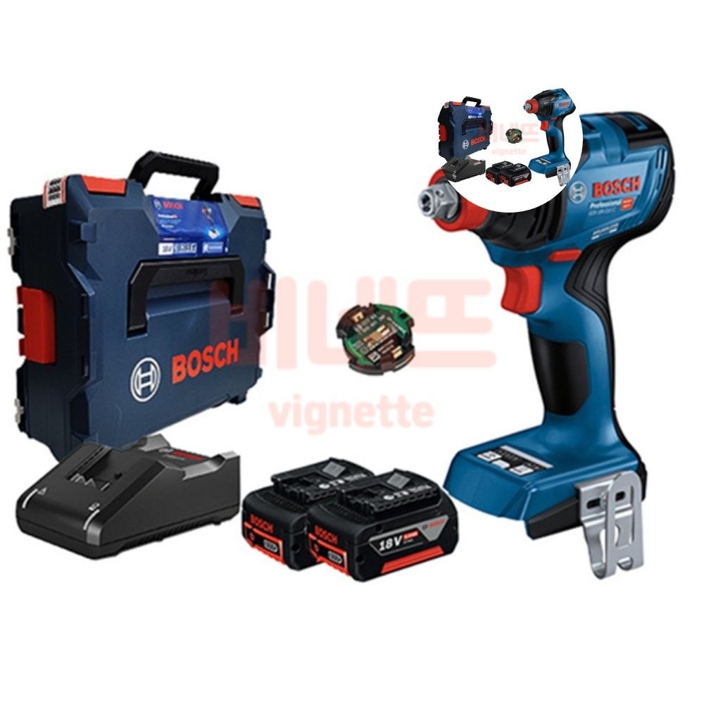 보쉬 BL모터 GDX18V210C 충전임팩드라이버 18V 5.0AH 핸드드릴 무선함마드릴 충전드라이버