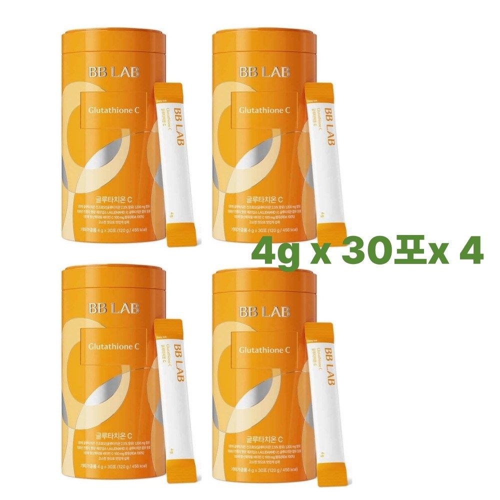 비비랩 글루타치온C 4g x 30포x 4