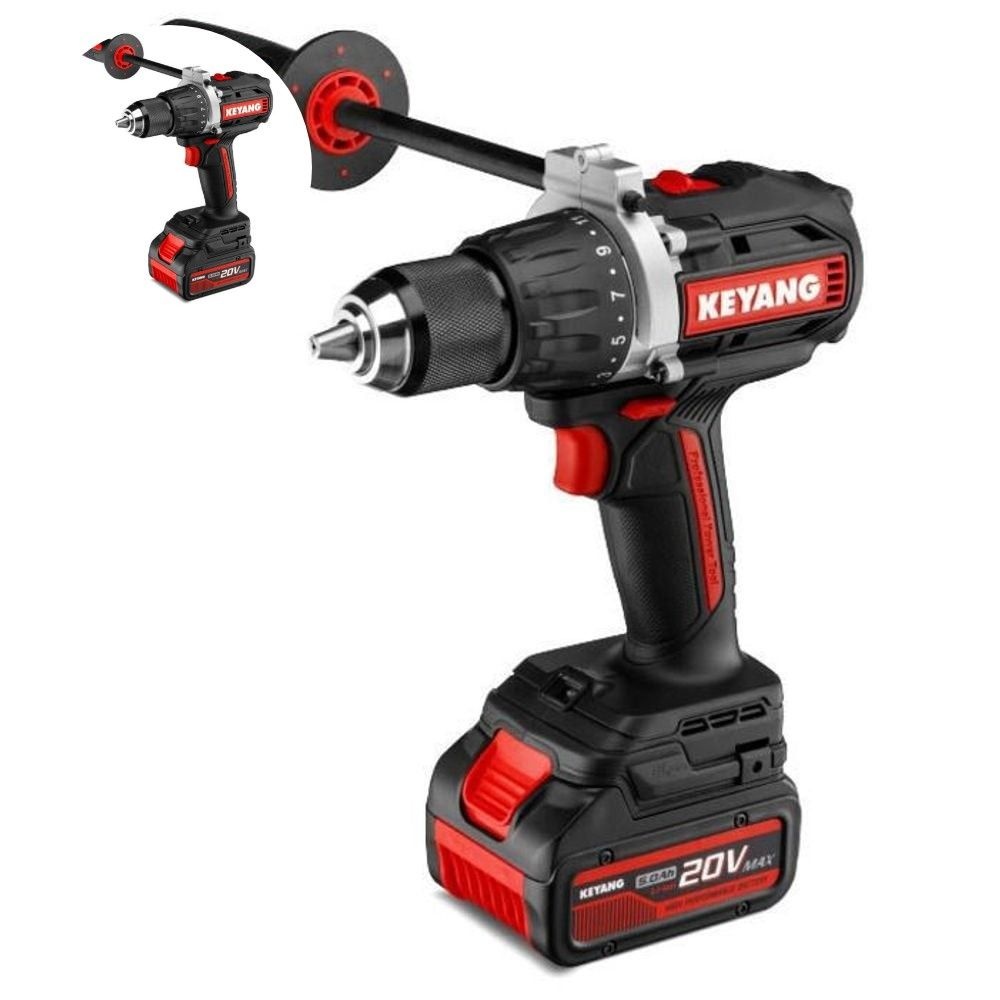 씨앤알코퍼레이션OEM 계양 충전 함마드릴 DM20BLH 100E 2팩 드릴공구 전기드릴 헤머드릴